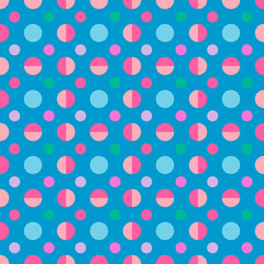 Beautiful seamless pattern design by geometric 