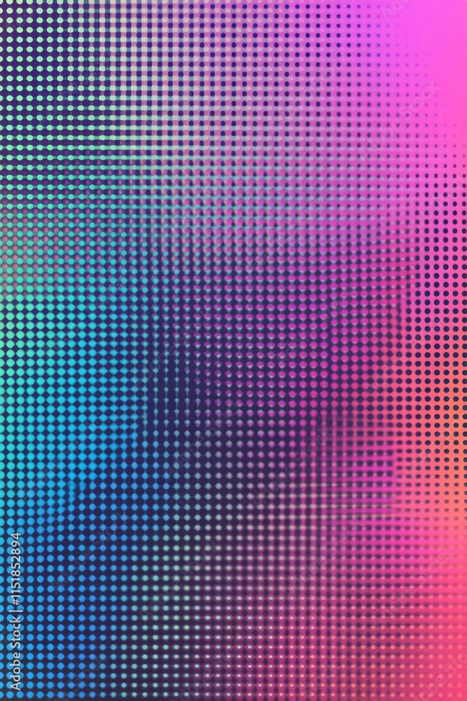 Poster color gradient texture with vibrant hues creating visual depth. generative ai