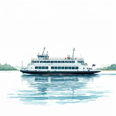 Obraz premium cruise ship in port