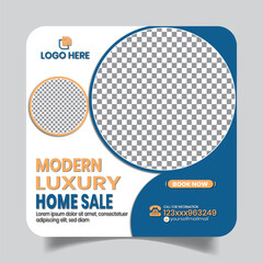 Stylus House Sale Advertisement Social Media Post Design