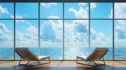 Ocean View Relaxation: Serene Coastal Escape