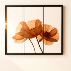 flowers with transparent background, bouquet of flowers, frame with sunflowers and butterflies, flower isolated on white background,	