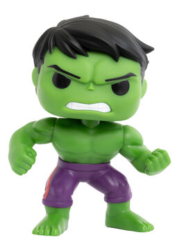 Dortmund - Deutschland 23. Dezember 2024 Funko Pop Figur Hulk - Studio Aufnahme