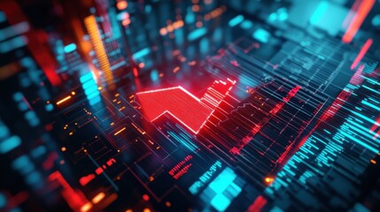 Soaring to New Heights: A Visual Representation of Digital Growth and Innovation