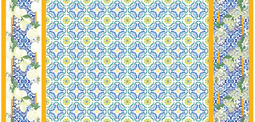 Abstract Geometric Pattern generative computational art illustration
