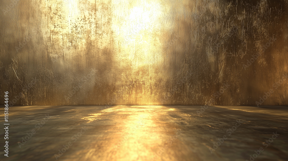 Poster golden texture background abstract art scene indoor environment close-up viewpoint captivating desig