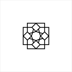 Islamic design silhouette