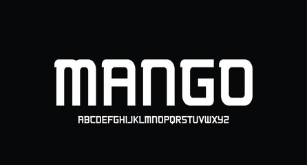 Modern alphabet fonts. Typography, Technology, Lettering, Elegant, Fashion, Designs, Serif fonts, Uppercase. Vector illustration
