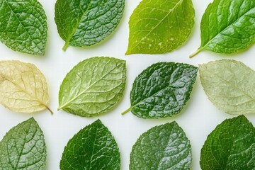 Green Leaves Pattern