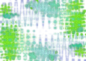 An abstract transparent psychedelic wavy vignette border design element.