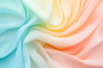 Obraz premium Soft Pastel Blend with Smooth Gradients and Gentle Shadows