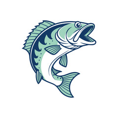 Cartoon Largemouth Bass