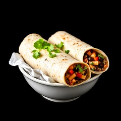 Beautiful Picture of Delicious Burrito