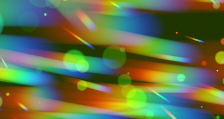 Abstract Light Trails