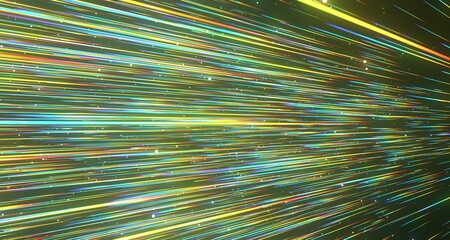 Abstract Light Streaks