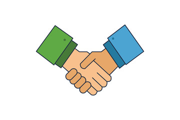 Handshake Vector Illustration