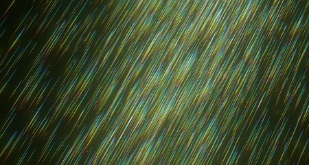 Abstract Light Streaks on Dark Background