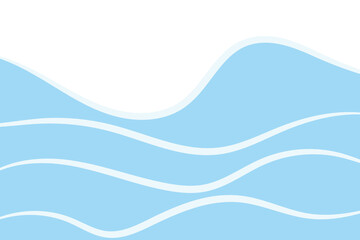 Fototapeta premium abstract blue wave background