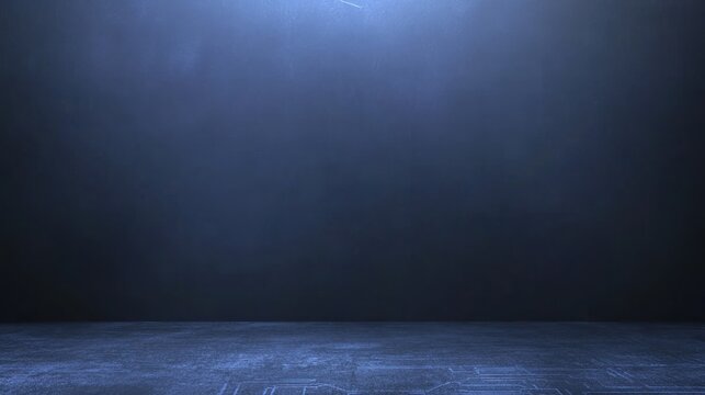 Moody Blue Studio Backdrop: Dark, Mysterious, and Evocative