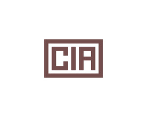 CIA logo design vector template. CIA