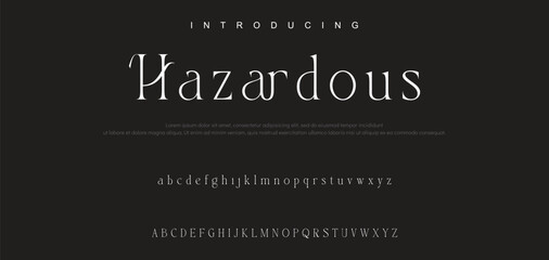 Luxury serif font in modern style. Elegant wedding alphabet letters font and number. Typography Luxury classic lettering serif fonts decorative vintage retro logo