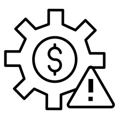 Risk Management Icon