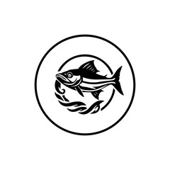 Fish logo vector