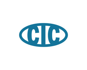 CIC logo design vector template. CIC