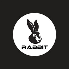 Rabbit Bunny Hare Ears Easter Head Face Silhouette
