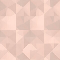 Fototapeta premium Rose Gold Geometric Pattern: Elegant blush pink and rose gold hues create a sophisticated geometric pattern, perfect for backgrounds, textures, or design elements.