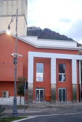 PAESAGGIO URBANO DI SALERNO,ITALIA,20 DICEMBRE 2024.