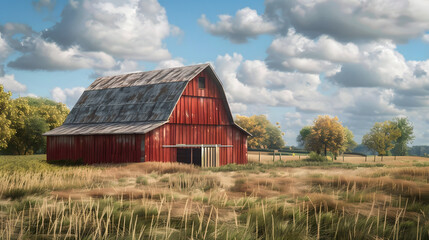 Obraz premium Rustic Barns