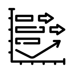 Icon Statistics Data With Style Outline