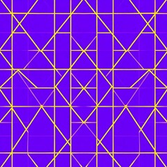 Golden Ratio Geometry Purple Background 