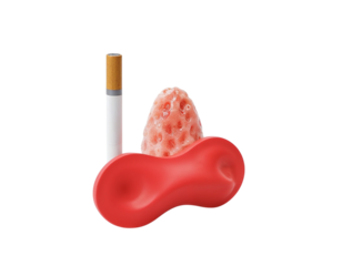 red heart in a heart