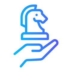 tactic gradient icon