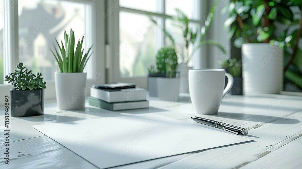 Poster creating a minimalist workspace clean desk setup ideas for a productive environment