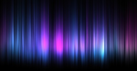 Abstract Purple and Blue Light Streaks Background