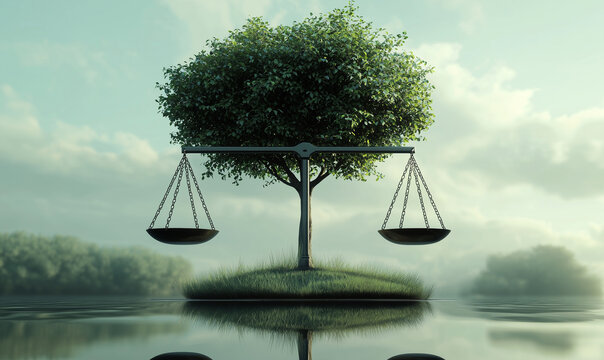Justice in balance the role of lawyers in upholding fairness peaceful lake inspirational nature tranquil environment reflective viewpoint