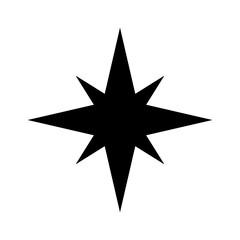 Galaxy twinkle star flash symbol
