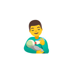 Person Feeding Baby Emoji
