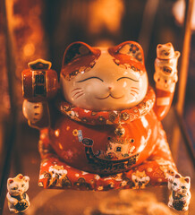 Chinese  decoration lucky cat 