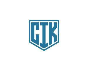 CIK logo design vector template. CIK