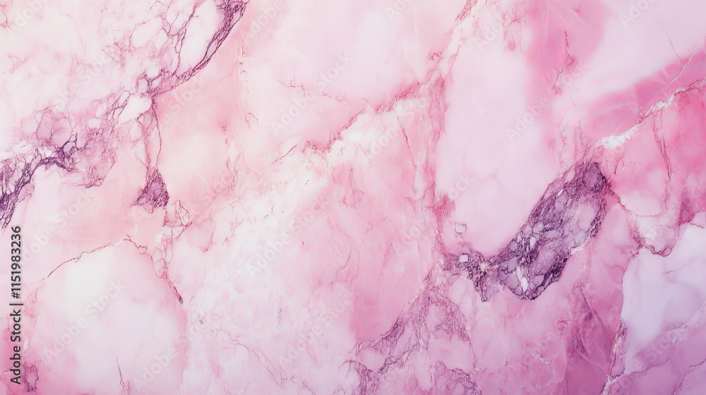 Poster luxurious flowing pink marble texture abstract background with gentle swirling patterns in soft past