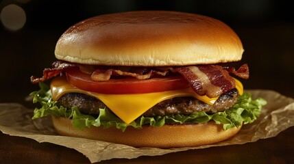 The Delicious Bacon Cheeseburger