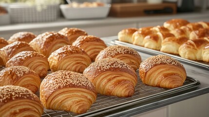 The Freshly Baked Croissants
