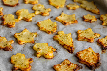 Festive Christmas-Shaped Baked Potato Appetizer