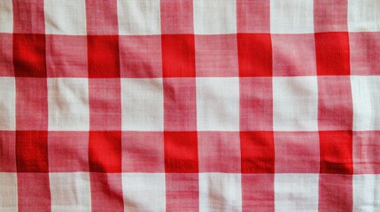 The Classic Red Checkered Cloth