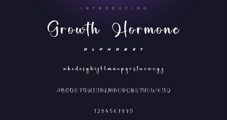 signature Font Calligraphy Logotype Script Brush Font Type Font lettering handwritten