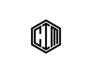 CIM logo design vector template. CIM